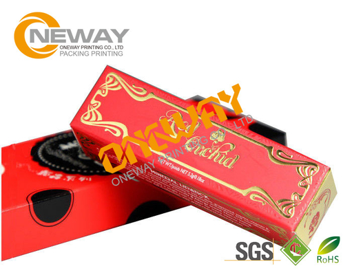 Rectangle Coated Paper Cosmetic Packaging Boxes for Lipstick