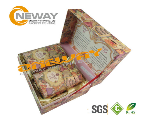 Deluxe Rigid Cardboard Eco Friendly Cosmetic Packaging For Gift Package Box