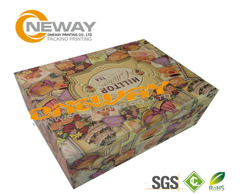 Deluxe Rigid Cardboard Eco Friendly Cosmetic Packaging For Gift Package Box