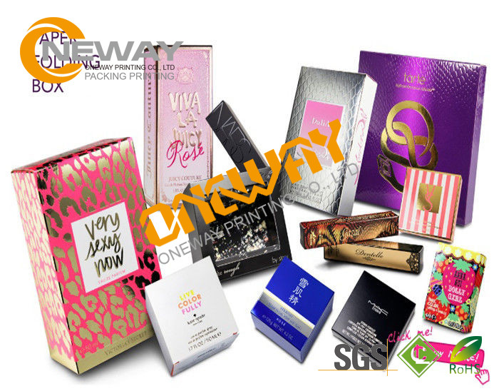 Rectangle Coated Paper Cosmetic Packaging Boxes for Lipstick