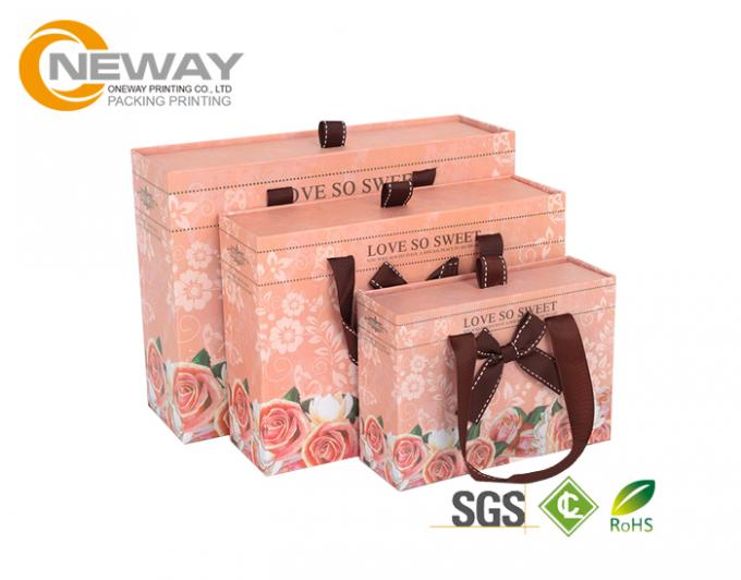 Paper Hard Material Flower Cube rose package boxes paper Cube